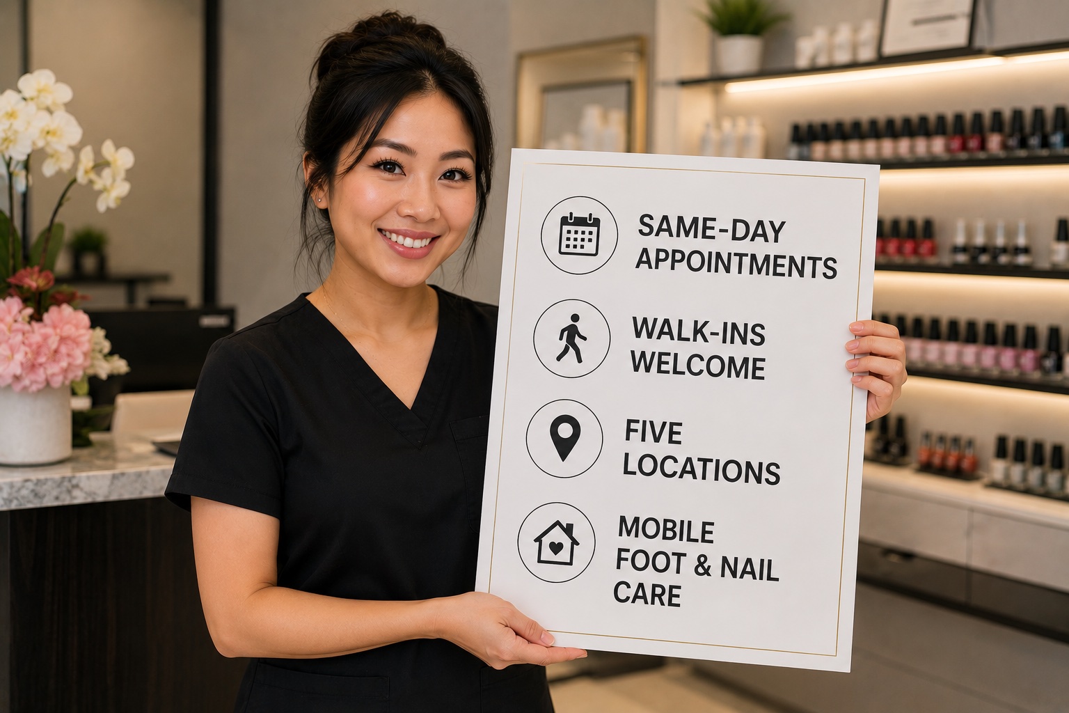 Walk-in friendly Phamily clinic entrance